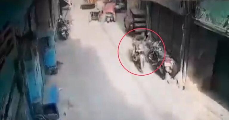 Video : ಬೈಕ್‌ ಓಡಿಸುತ್ತಿದ್ದ ಯುವಕನಿಗೆ ಹೃದಯಾಘಾತ.!