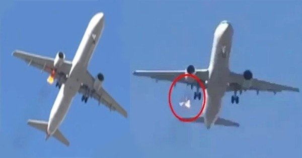 Fire on the plane