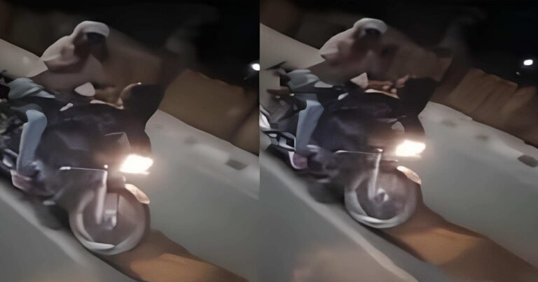 Romance on bike