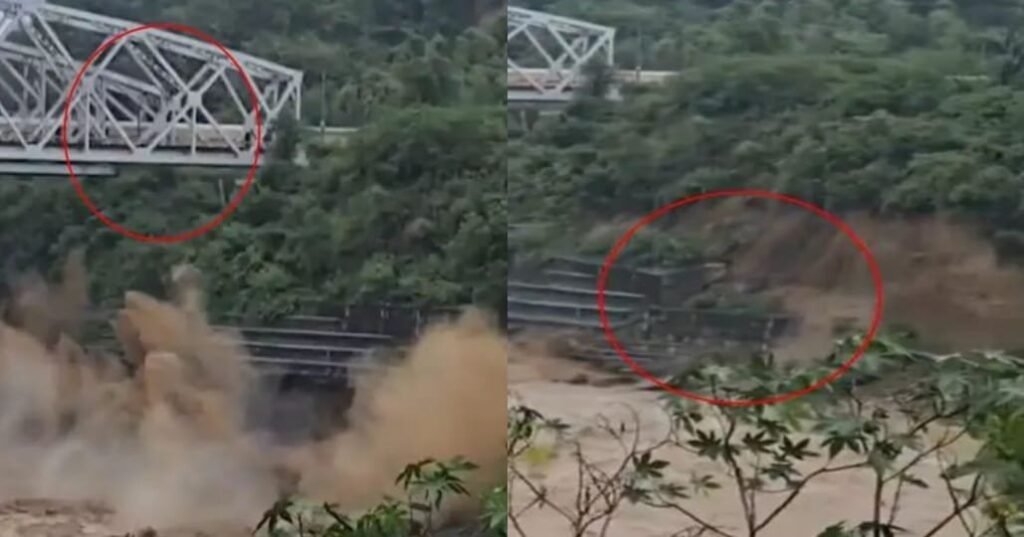 train on bridge during collapse 1