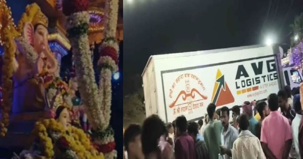 ganesh immersion truck accident 1