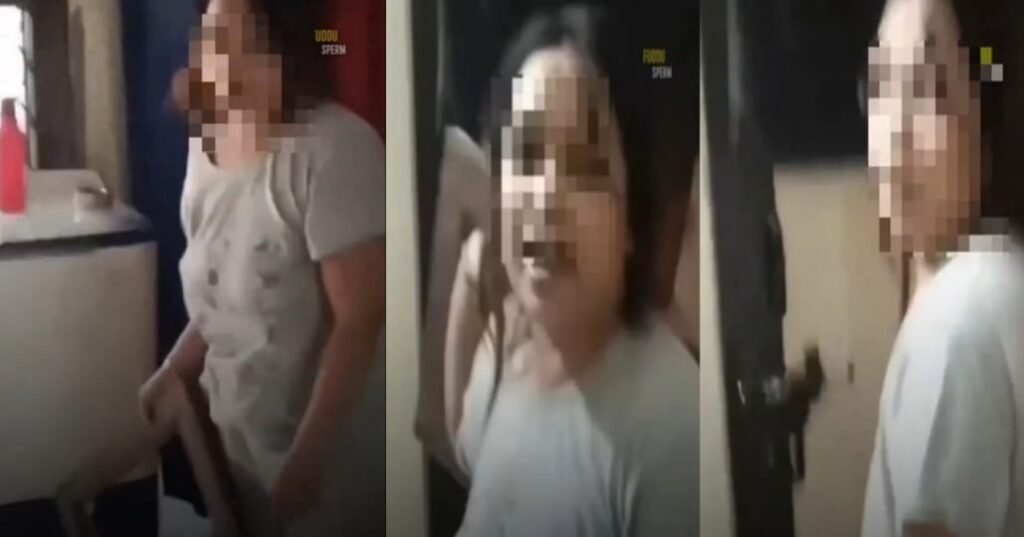husband checks wife phone 1
