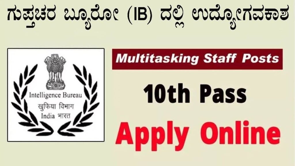 ib mts recruitment-2025 online application