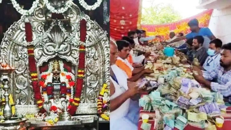 ಸವದತ್ತಿ ಶಕ್ತಿಪೀಠ ಶ್ರೀ ರೇಣುಕಾ ಯಲ್ಲಮ್ಮ ದೇವಾಲಯ ಹುಂಡಿ ಎಣಿಕೆ: ದಾಖಲೆ ರೂ.1.99 ಕೋಟಿ ಕಾಣಿಕೆ ಸಂಗ್ರಹ.