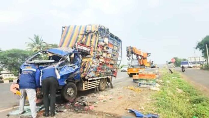 ಬೆಳಗಾವಿ ರಾಷ್ಟ್ರೀಯ ಹೆದ್ದಾರಿಯಲ್ಲಿ ಭೀಕರ ಅಪಘಾತ