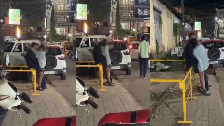 ಮಣಿಪಾಲದಲ್ಲಿ ಯುವಜೋಡಿಯ ಅಸಭ್ಯ ವರ್ತನೆ: ವಿಡಿಯೋ ವೈರಲ್, ಸ್ಥಳೀಯರ ಆಕ್ರೋಶ.