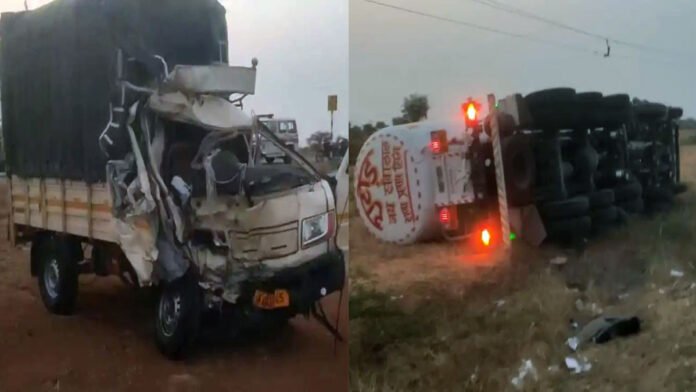 ಮಂತ್ರಾಲಯ ಬಳಿ ಭೀಕರ ರಸ್ತೆ ಅಪಘಾತ: ಕರ್ನಾಟಕದ 8 ಭಕ್ತರ ಸಾವು.