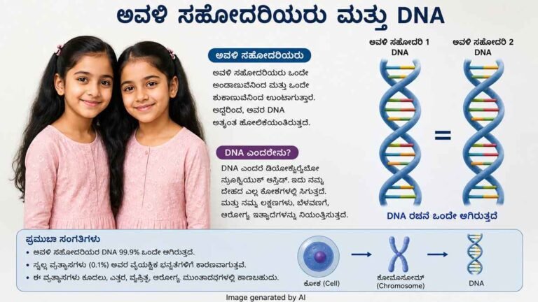 ಅವಳಿ ಸಹೋದರಿಯರು: ತಂದೆ ಬೇರೆ ಬೇರೆ; 49 ವರ್ಷಗಳ ಬಳಿಕ ಬೆರಗುಗೊಳಿಸಿದ DNA ಸತ್ಯ.